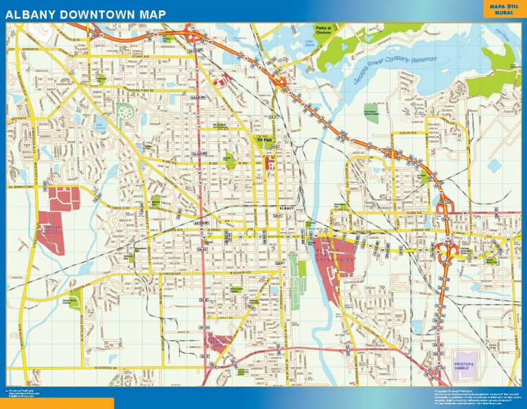 Carte Albany downtown