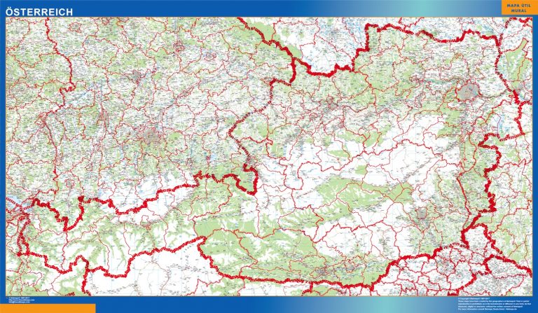 Carte Autriche